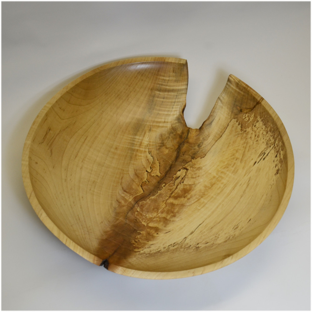 Crotch Curly Maple Bowl