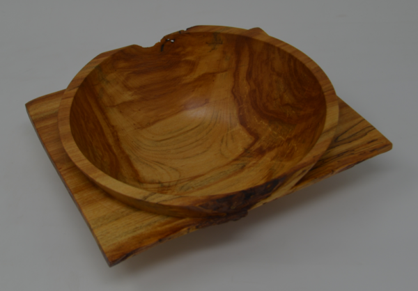 Winged Spalted Birch Bowl - Image 2