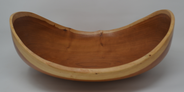 Large Cherry Live Edge Bowl - Image 4