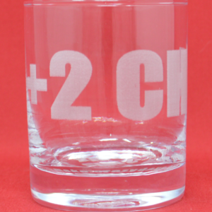 +2 CHA Whiskey Glass